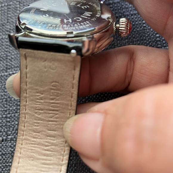 Michele CSX Diamond and black irredesent face watch w/day of the month c… - Picture 6 of 14